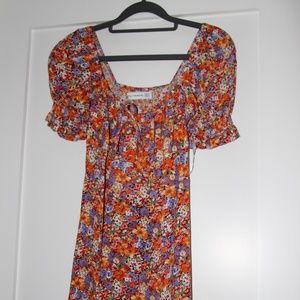 Faithful the Brand, ruffle mini dress